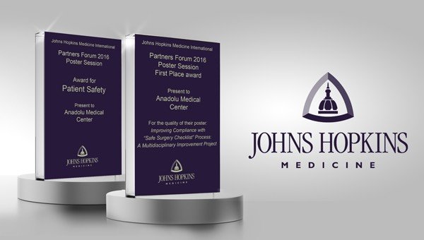 Полный балл от Johns Hopkins Medicine для Anadolu Sağlık Merkezi!